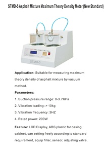STMD-5 Asphalt Mixture Maximum <strong>Theory</strong> Density Meter Asphalt Vacuum Pycnometer for Rice <strong>Test</strong> Vacuum Pyknometer of Asphalt Mixture - Product Image 2