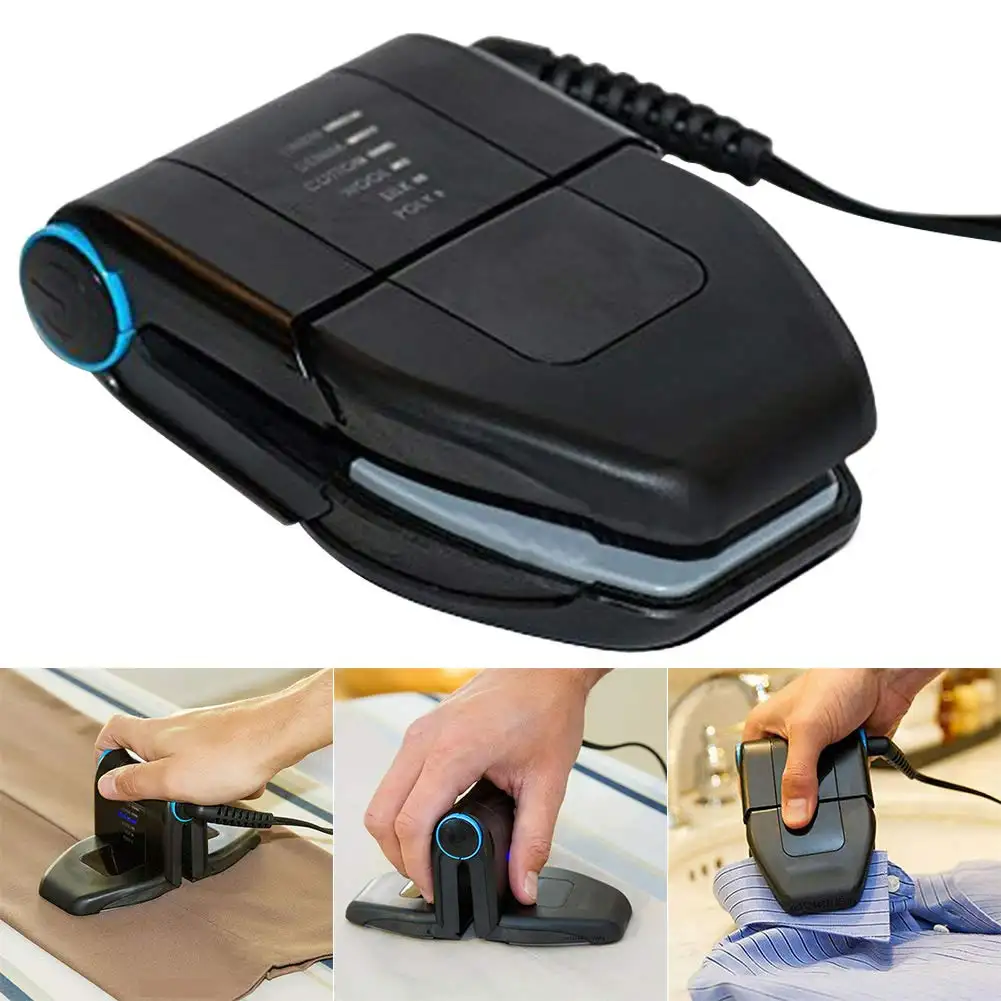 Drop Verzending Wasserij Mini Handheld Opvouwbare Elektrische Reizen Ijzer Met Droge Stoom Vouwen Draagbare Ijzeren