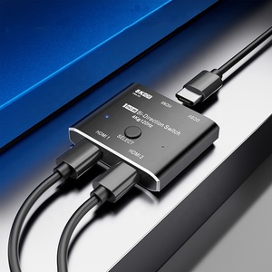 Interruptor bidireccional HD 2 en 1 de alta definición 8K @ 60Hz y 4K @ 120Hz Adaptador convertidor y conector Transferencia de video de alta calidad - Product Image 4