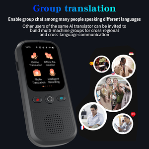 Factory Portable Mini Online Voice Translation Machine Smart WiFi Support 142 <strong>Languages</strong> Android <strong>Operating</strong> <strong>System</strong> IPS Color 5G - Product Image 3