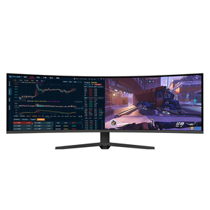 Precio de fábrica 49 pulgadas Super Wide 4K 5K Monitor LED 144Hz Curva Gaming Interfaz HD 144Hz Frecuencia de actualización para uso en computadora - Product Image 2