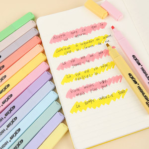 Gxin G-343 30 Assorted Colors Stationery Pastel Colors Set <strong>Chisel</strong> <strong>Tip</strong> Large Ink <strong>Highlighter</strong> <strong>Marker</strong> for School Office - Product Image 6
