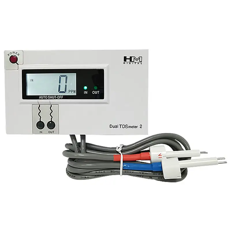 HM цифровой коммерческой встроенный двойной ТДС монитор DM-2/DM2 воды в аквариуме оптом измеритель электропроводности воды