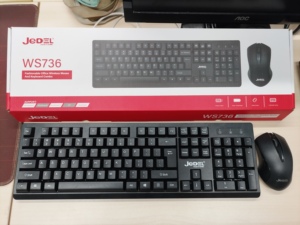 Jedel Full <strong>Size</strong> 2.4Ghz Wireless <strong>Keyboard</strong> Mouse Combo Support Different Language <strong>Layout</strong> Office Wireless <strong>Keyboard</strong> Mouse Set - Product Image 2