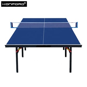 Tốt Nhất-Bán Nhà Sử Dụng Bàn Bóng Bàn 12 Mm Với 4 Lớn Hơn Bánh Xe Bán Buôn Tùy Chỉnh Có Thể Gập Lại PING-PONG bảng - Product Image 3