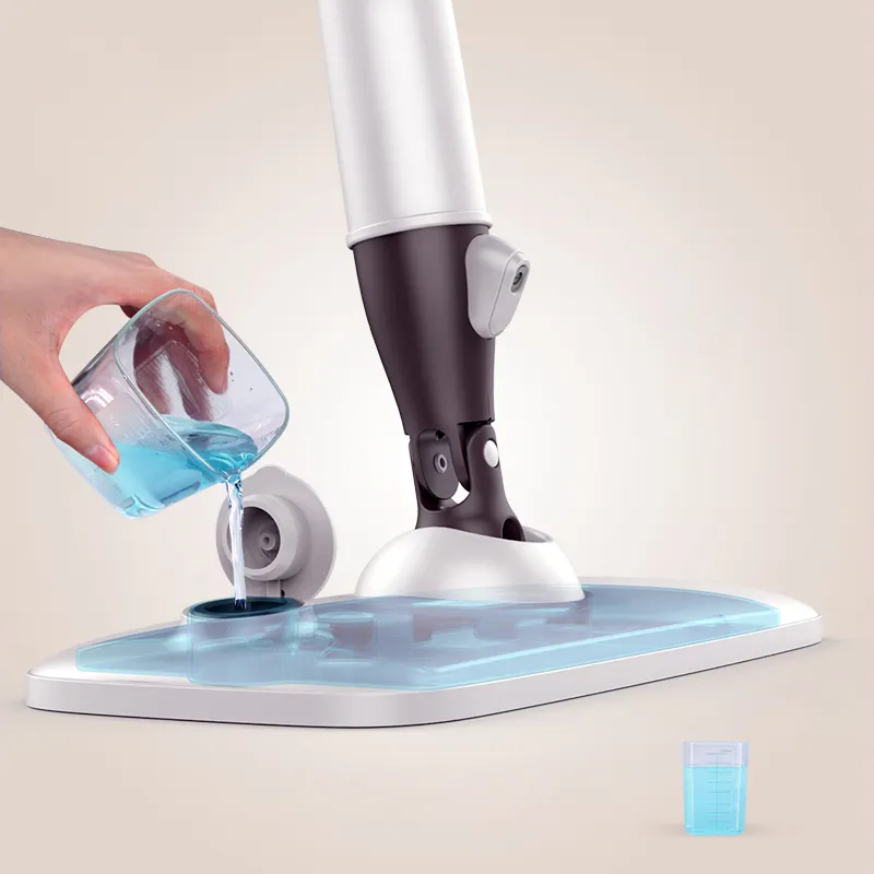 Mop Spray Mop piatto ricarica in microfibra funzionamento a una mano pulizia del pavimento vendita calda