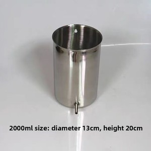 304 thép không gỉ hiện đại bệnh viện sử dụng <span class=keywords><strong>Enema</strong></span> xô ruột làm sạch xi lanh y tế treo Irrigator đường ruột - Product Image 3