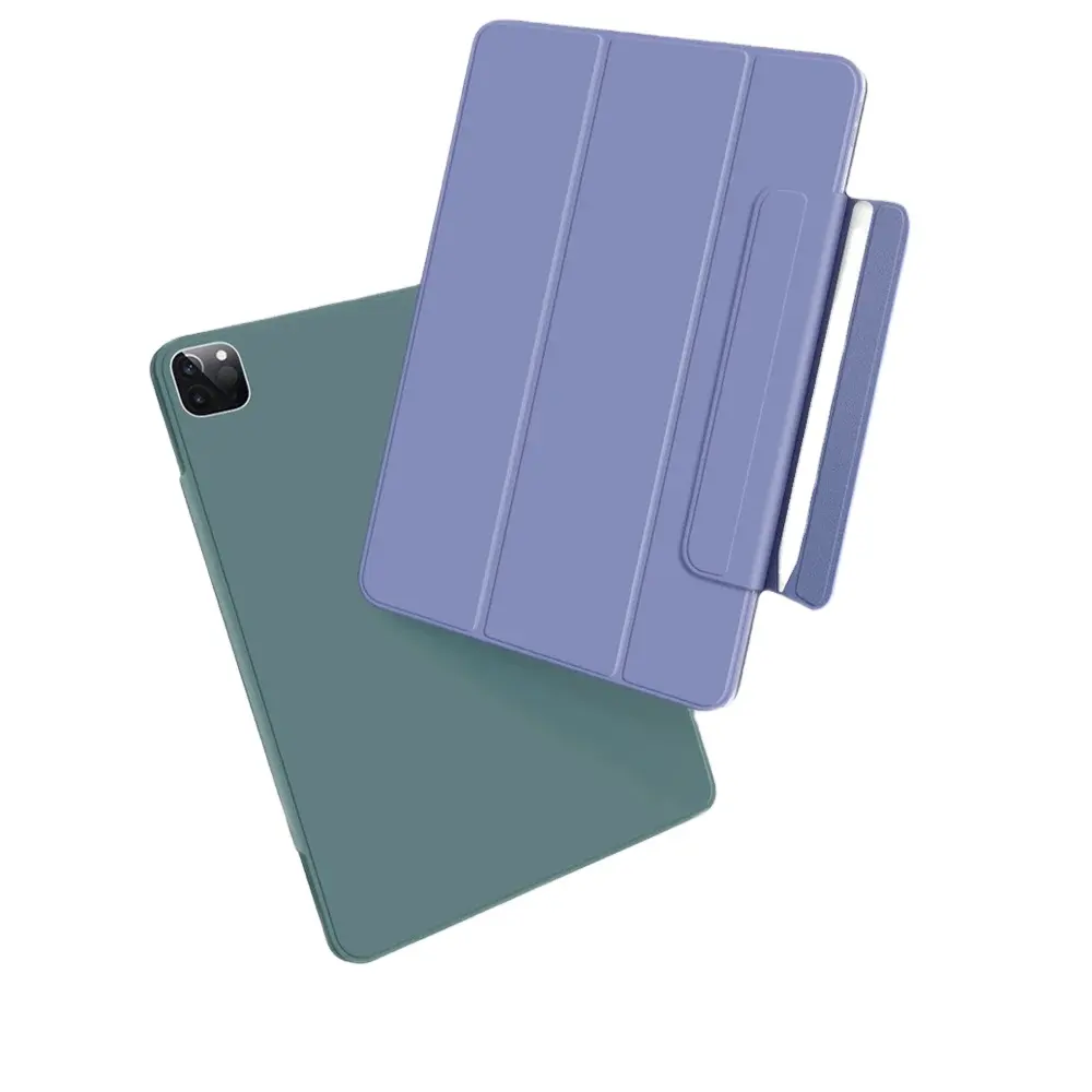 FolioレザーケースiPadAir 4 202010.9インチ用バックル付きスマート磁気カバー