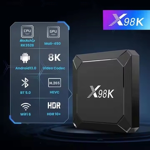 Yüksek kaliteli X98K Set Top Box güçlü çip desteği çift WiFi 8K H-D TV çıkışı Video çözme Android 13 sistem TV kutusu - Product Image 2