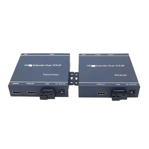 20公里HDMI兼容USB KVM扩展器适配器，通过IP 1080P HDMI兼容光纤视频分路器和转换器TCP/IP - Product Image 3