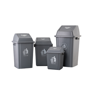 Contenedor de basura de plástico de 20 litros y 30l, cubo de basura pequeño, caja de compost, cubo de basura de plástico con tapa para uso en interiores - Product Image 6