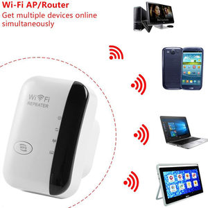 24アンテナ長距離2.4GワイヤレスWifiリピーターエクステンダールーター信号増幅器300Mbpsブースターアクセスポイント