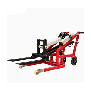 Carrello elevatore idraulico elettrico con braccio curvo carico e scarico piccolo veicolo flessibile di sollevamento e movimentazione - Product Image 6