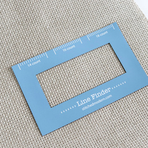 Hotsell磁気ソーイングツールスケール付きクロスステッチラインファインダー刺繍ルーラー編み物ガイド初心者向けステッチテンプレート