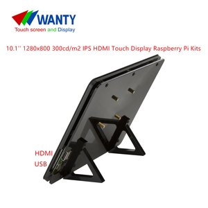 Benutzer definierte Größe HD Weihnachts anzeige IPS HD-MI Touch Monitor Himbeer PI Overlay Kits mit Ständer - Product Image 6