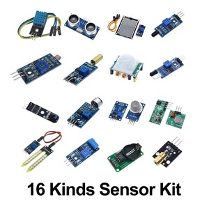 16 kits de módulos de sensor utilizados para Raspberry Pi 16 en 1 Kit de sensor de programación