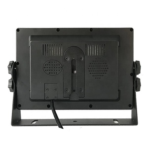 Gannyin 12V 7 Inch Small <strong>LCD</strong> <strong>Monitor</strong> Tft Color Screen <strong>BNC</strong> <strong>Input</strong> Desktop Display with Bracket Sunshade for Car Cctv Camera System - Product Image 4
