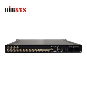 MUX7500プロデジタルIsdb-tbマルチプレクサブラジル用12 Asi入力2 Asi出力ラジオテレビ放送機器Isdb-t - Product Image 2