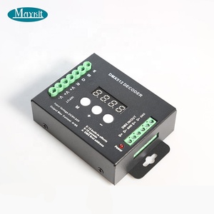 Мини Размер 4 канальный цифровой дисплей RGBW Светодиодная лента с usb-питанием DMX512 контроллер DMX декодер - Product Image 4