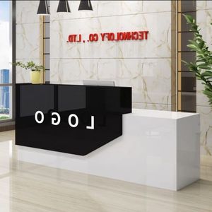 Modernes Design MDF Empfangstheke für Schönheitssalon Büro Bar Hotel Einzelhandelsgeschäft Kassentresen - Product Image 6