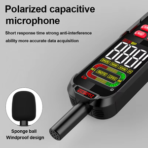 工业级分贝计数字音频水平仪，带Sonometro噪声计，用于声级测量 - Product Image 3