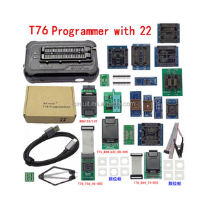 T76 Programmer Drivers Support 24070+ ICs for PIC/NAND Flash/EMMC TSOP48/BGA+ 48adapters with SOP8