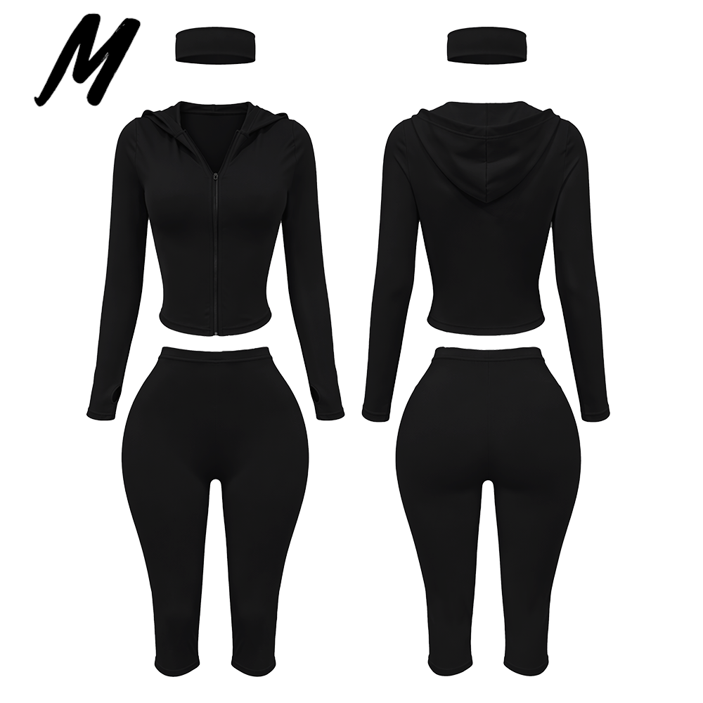 Black 3-piece set