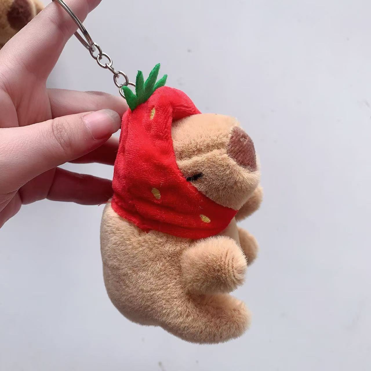 Sombrero fresa claro-pequeño