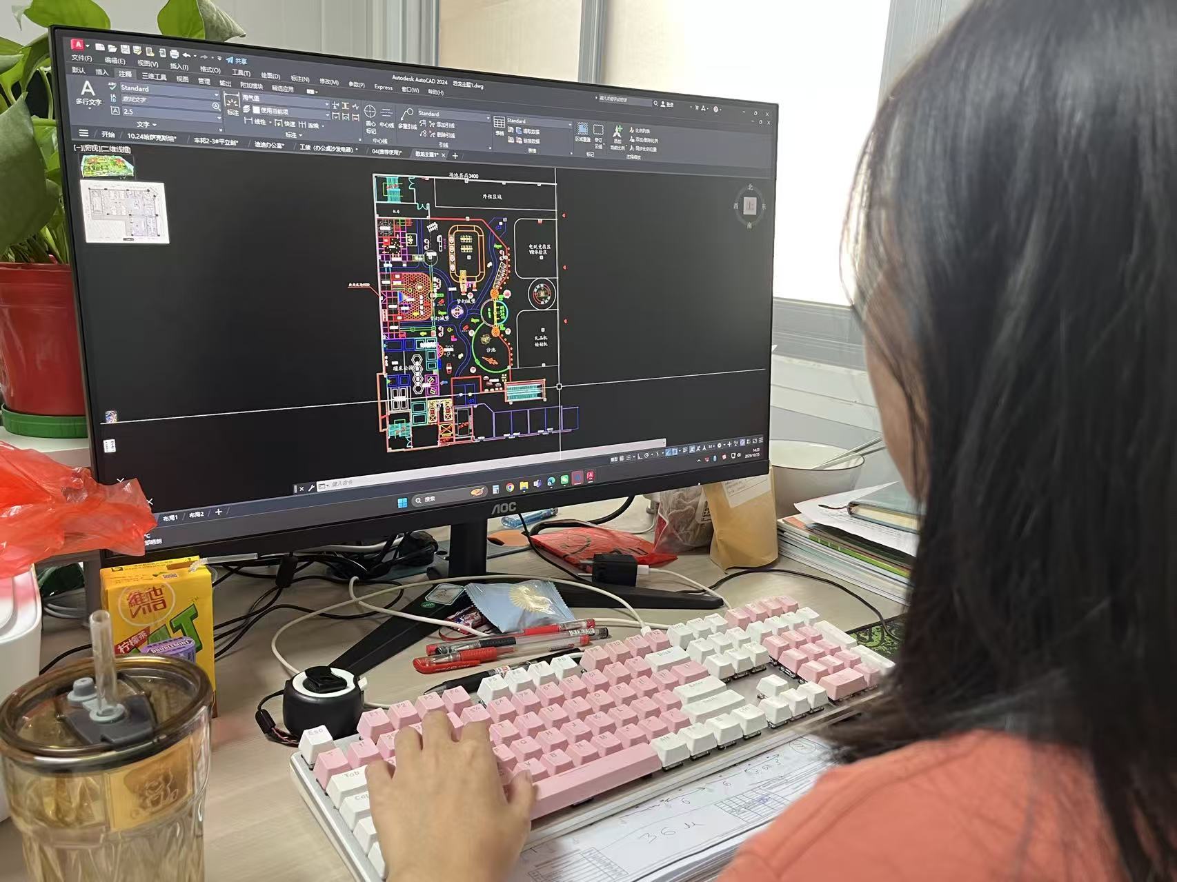 Free Custom CAD Floor Plan Design