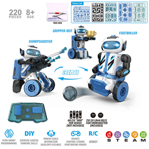 Робот-робот с функцией радиоуправляемого управления, 3 в 1 - Product Image 5