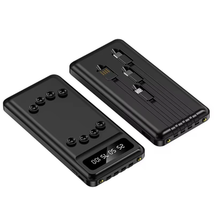 Powerbank pengisi daya portabel ponsel 10000/20000mAh, bank daya tampilan Digital luar ruangan dengan Logo kustom - Product Image 2