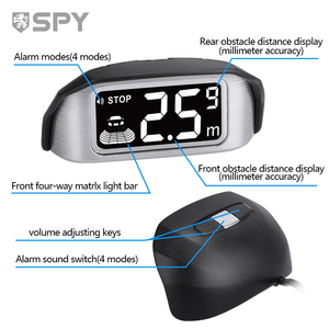 SPY LED Reversing radar with 4 <strong>Sensors</strong> Car Parking <strong>Sensor</strong> Rear View Parking <strong>Reverse</strong> Car Camera Reversing Aid - Product Image 2