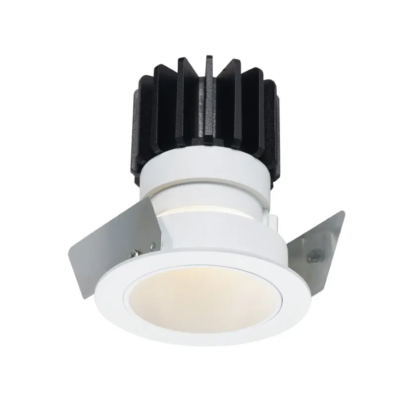 Lampu sorot LED dalam ruangan 9w, cahaya sorot tersembunyi minimalis Semi Trim LED