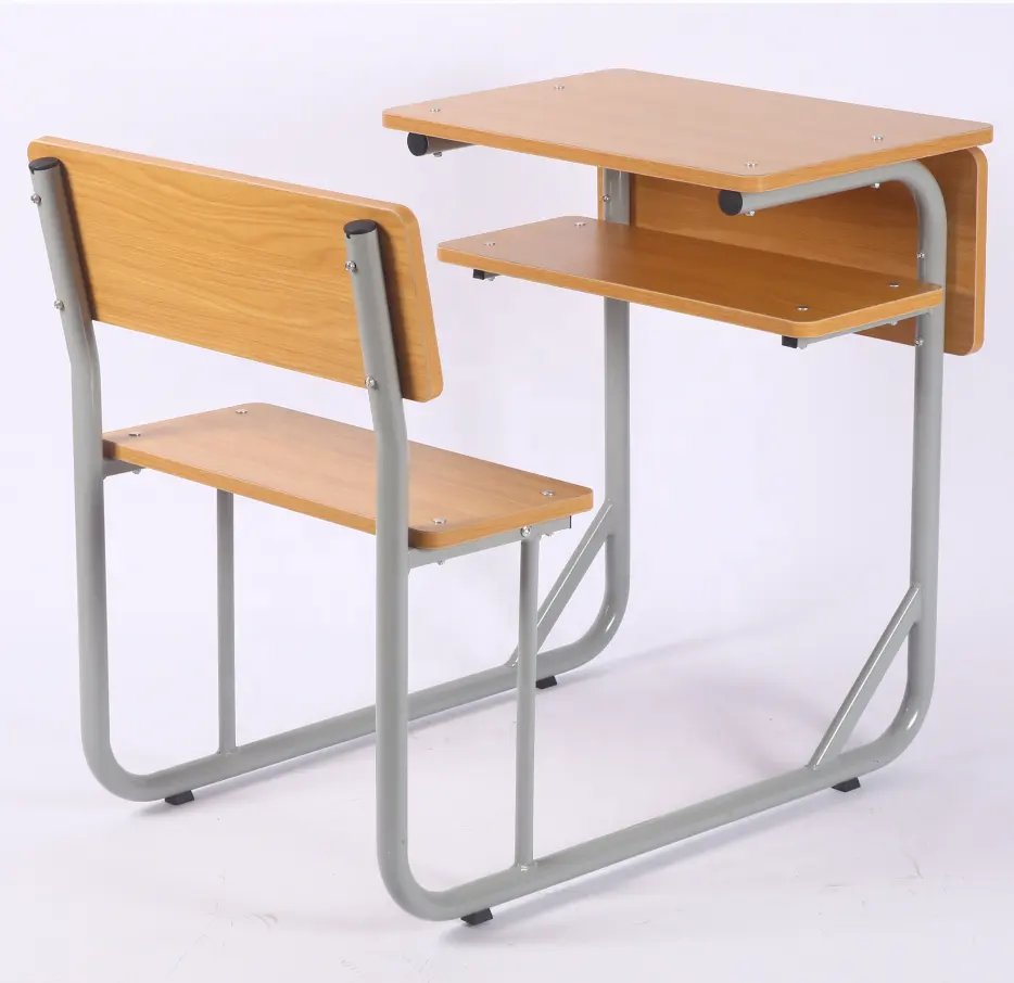 Bureau et chaise d'école/bureau et banc d'étudiants d'université/ensemble de table et de chaise d'école d'université, mobilier scolaire