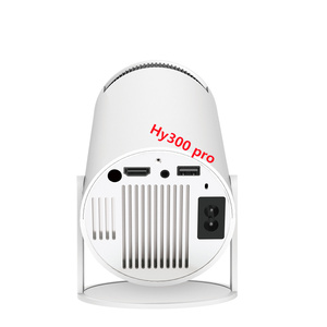 HY300 PRO Androidโปรเจคเตอร์HY300 อัพเกรดไร้สายแบบพกพาโปรเจคเตอร์Android 11 4K WIFI6 สมาร์ทมินิโปรเจคเตอร์HY300 PRO - Product Image 3
