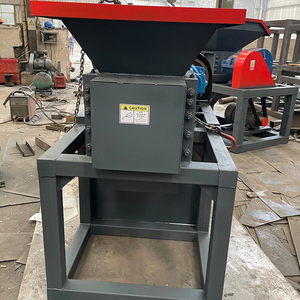 低エネルギー消費大トルクスクラップ重融点PVC HDPE PP PETスクラップデュアルシャフトシングルモーターシュレッダー