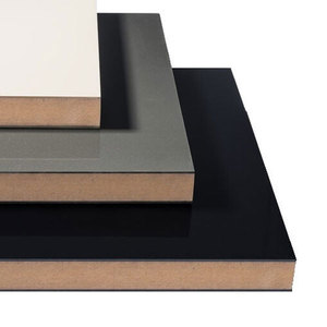 ארסווד <span class=keywords><strong>ATI</strong></span> מותג מבריק אקריליק UV MDF/ מראה מלמין לוח MDF גיליון יוקרה משטח מלמין לוח עור תינוק PET MDF