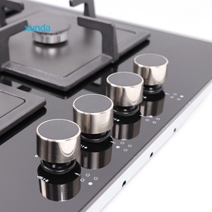 Xunda OEM fornello a <span class=keywords><strong>Gas</strong></span> da 60cm a 4 fuochi da cucina a <span class=keywords><strong>Gas</strong></span> piano cottura a <span class=keywords><strong>Gas</strong></span> in vetro temperato per uso domestico cucina e ristorante - Product Image 4
