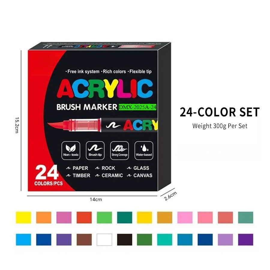 24 couleurs