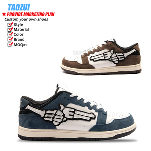 Thiết kế tùy chỉnh xu hướng đường phố giày tùy chỉnh Giày thể thao nam và nữ tùy chỉnh cổ điển giày trượt ván cổ thấp - Product Image 2