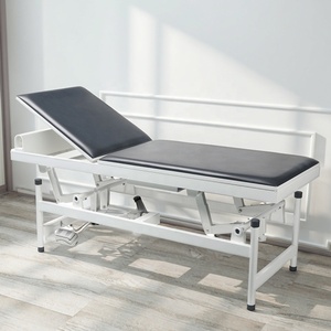 Verstelbare Hoogte Hydraulische Metalen Onderzoekstafel Klinische Kwaliteit 600-800Mm Modern Multifunctioneel Ziekenhuisgebruik - Product Image 4