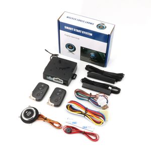 Sistema de alarma de coche PKE, sistema de entrada pasivo sin llave, botón pulsador, llave inteligente de motor, sistema de parada de motor, envío directo - Product Image 5