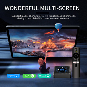 Yeni ürün Wifi6 K96 Android 14.0 TV kutusu 8K kompakt ve taşınabilir H313 BTVoice uzaktan kumanda uygun Set Top Box - Product Image 4