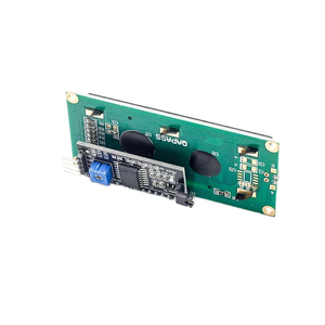 5v 16x2 caratteri Display LCD modulo verde/giallo schermo LCD 1602 con IIC/I2C - Product Image 1