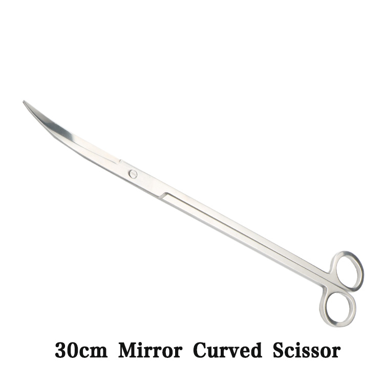 Ciseaux courbés miroir 30 cm