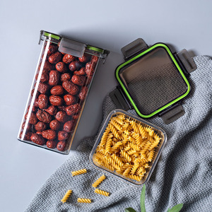 Tùy chỉnh nhựa thực phẩm cấp thực phẩm lưu trữ <span class=keywords><strong>container</strong></span> <span class=keywords><strong>Set</strong></span> Box lưu trữ chum <span class=keywords><strong>Set</strong></span> - Product Image 4