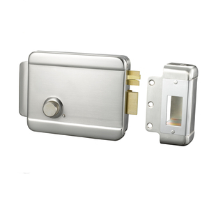 SS Rim <strong>Lock</strong> with Computer <strong>Keys</strong> 12VDC Nickel Plating - Product Image 4