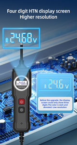 Tester del circuito automobilistico P100 lettore di codice inglese e strumento diagnostico del sistema del cavo per le prove dell'automobile 1 anno di garanzia