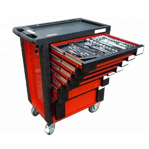 RTTOOL 542 adet profesyonel demir atölye garaj alet arabası kabine el-güç kaynağı özelleştirilebilir tornavida seti - Product Image 1