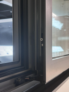 Fuson Hợp kim nhôm trôi Cửa sổ phẳng mở bên trong đảo ngược Hệ thống kính Cách âm bị hỏng cầu trượt cửa sổ - Product Image 4